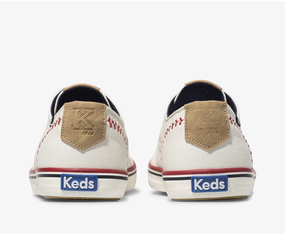 Keds Sneaker Damen Weiß - Champion Pennant - SZI-367129